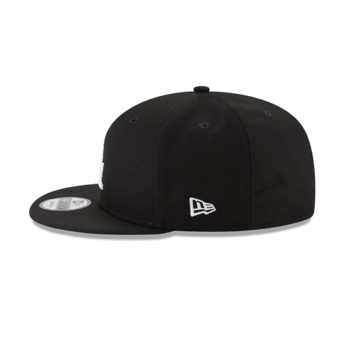 Los Angeles Dodgers New Era MLB Basic 9FIFTY Snapback Hat-Black/White